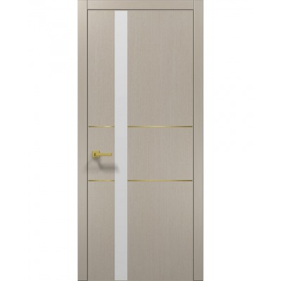Двері Папа Карло PLATO PL-08 Дуб кремовий, кромка АВСЧ