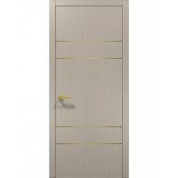 Двері Папа Карло PLATO PL-09 Дуб кремовий, кромка АВСЧ