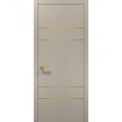 Двері Папа Карло PLATO PL-09 Дуб кремовий, кромка АВСЧ