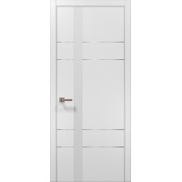Двері Папа Карло PLATO PL-10 Білий матовий, кромка АВСЧ