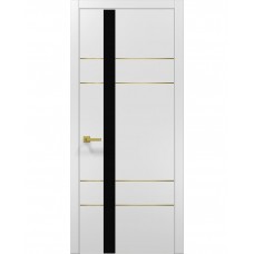 Двері Папа Карло PLATO PL-10 Білий матовий, кромка АВСЧ