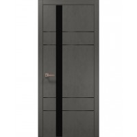 Двері Папа Карло PLATO PL-10 Бетон сірий, кромка АВСЧ
