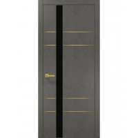 Двері Папа Карло PLATO PL-10 Бетон сірий, кромка АВСЧ