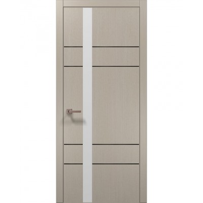 Двері Папа Карло PLATO PL-10 Дуб кремовий, кромка АВСЧ