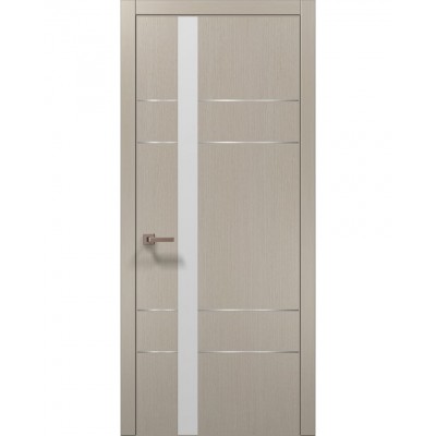 Двері Папа Карло PLATO PL-10 Дуб кремовий, кромка АВСЧ