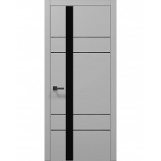 Двері Папа Карло PLATO PL-10 Сірий матовий, кромка АВСЧ
