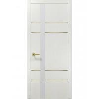 Двері Папа Карло PLATO PL-10 Ясен білий, кромка АВСЧ