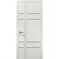 Двері Папа Карло PLATO PL-10 Ясен білий, кромка АВСЧ
