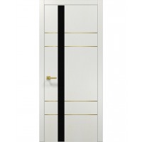 Двері Папа Карло PLATO PL-10 Ясен білий, кромка АВСЧ