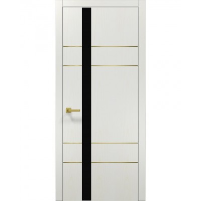 Двері Папа Карло PLATO PL-10 Ясен білий, кромка АВСЧ