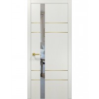 Двері Папа Карло PLATO PL-10 Ясен білий, кромка АВСЧ