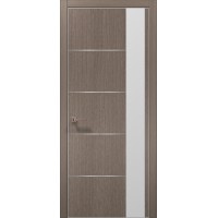 Двері Папа Карло PLATO PL-11 Дуб сірий, кромка АВСЧ