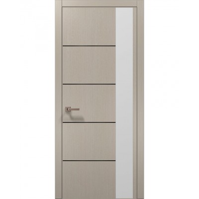 Двері Папа Карло PLATO PL-11 Дуб кремовий, кромка АВСЧ