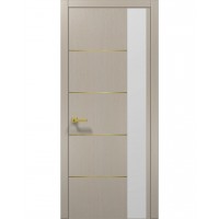 Двери Папа Карло PLATO PL-11 Дуб кремовый, кромка АВСЧ