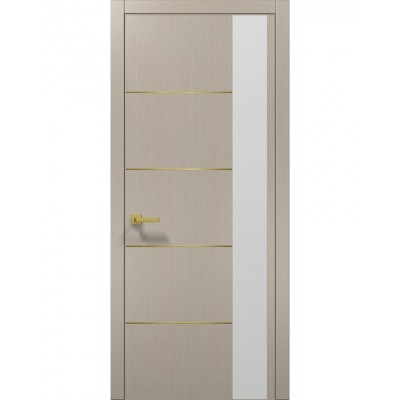 Двері Папа Карло PLATO PL-11 Дуб кремовий, кромка АВСЧ