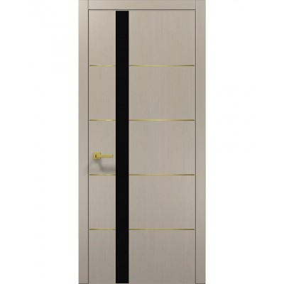 Двері Папа Карло PLATO PL-12 Дуб кремовий, кромка АВСЧ