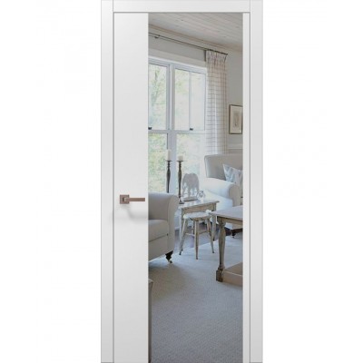 Двери Папа Карло PLATO PL-13 Белый матовый, кромка АВСЧ