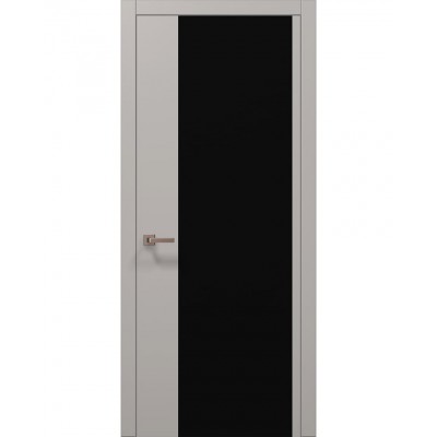 Двері Папа Карло PLATO PL-13 Світло сірий супермат, кромка АВСЧ
