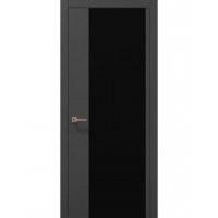 Двері Папа Карло PLATO PL-13 Темно сірий супермат, кромка АВСЧ