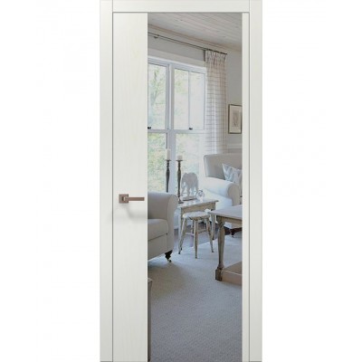 Двері Папа Карло PLATO PL-13 Ясен білий, кромка АВСЧ