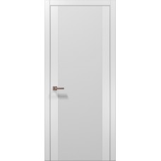 Двері Папа Карло PLATO PL-14 Білий матовий, кромка АВСЧ