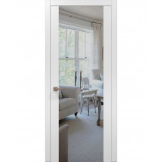Двері Папа Карло PLATO PL-14 Білий матовий, кромка АВСЧ