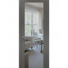 Двері Папа Карло PLATO PL-14 Бетон сірий, кромка АВСЧ