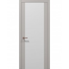 Двері Папа Карло PLATO PL-14 Світло сірий супермат, кромка АВСЧ