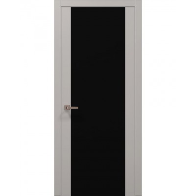 Двері Папа Карло PLATO PL-14 Світло сірий супермат, кромка АВСЧ