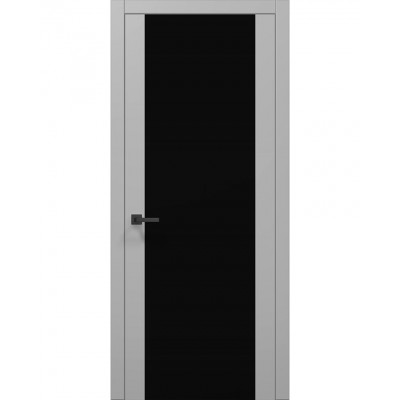 Двері Папа Карло PLATO PL-14 Сірий матовий, кромка АВСЧ