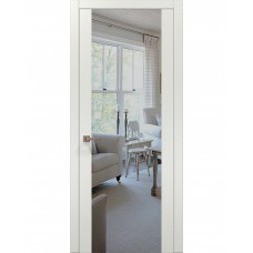 Двері Папа Карло PLATO PL-14 Ясен білий, кромка АВСЧ