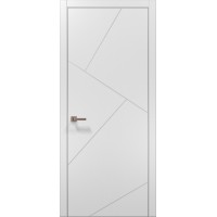 Двері Папа Карло PLATO PL-15 Білий матовий, кромка АВСЧ