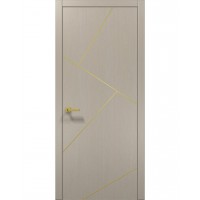 Двері Папа Карло PLATO PL-15 Дуб кремовий, кромка АВСЧ