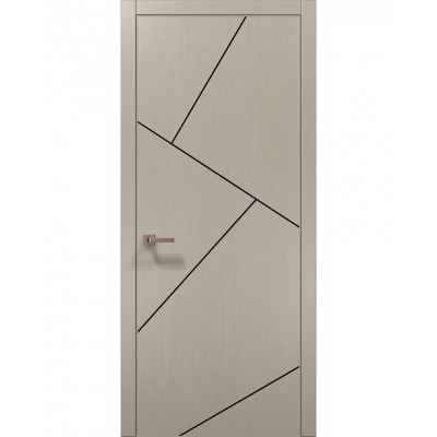 Двері Папа Карло PLATO PL-15 Дуб кремовий, кромка АВСЧ