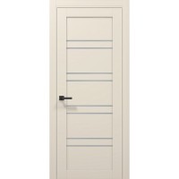 Двери Папа Карло TETRA T-01 Кремовый матовый, стекло сатин