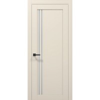 Двері Папа Карло TETRA T-09 Кремовий матовий, скло сатин