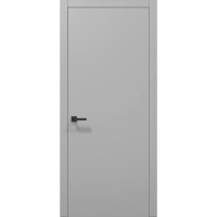 Двері Папа Карло PLATO PL-01с Сірий матовий, кромка АВС