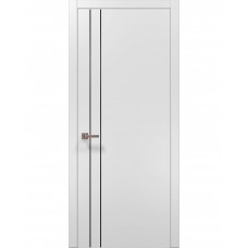 Двері Папа Карло PLATO PL-24с Альпійський білий, кромка АВС