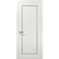 Двері Папа Карло MILLENIUM ML-720 Ясен білий скло сатин