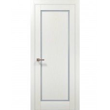 Двері Папа Карло MILLENIUM ML-720 Ясен білий скло сатин