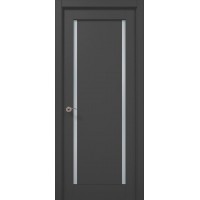 Міжкімнатні двері Папа Карло MILLENIUM ML-62 Темно сірий супермат