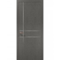 Міжкімнатні двері Папа Карло PLATO PL-30 Бетон сірий, кромка АВСЧ