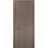 Міжкімнатні двері Папа Карло STYLE ST-06 Дуб сірий, кромка АВСЧ