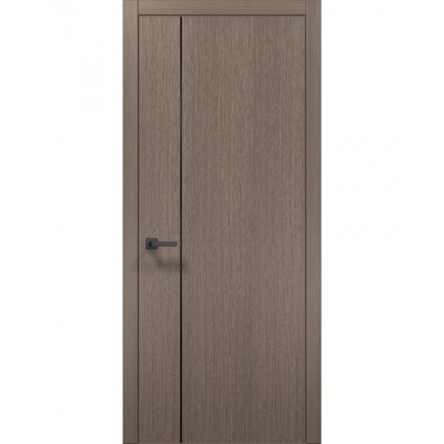 Міжкімнатні двері Папа Карло PLATO PL-31 Дуб сірий, кромка АВСЧ