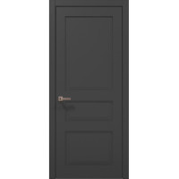 Межкомнатные двери Папа Карло STYLE ST-03 Темно серый супермат, кромка ABC