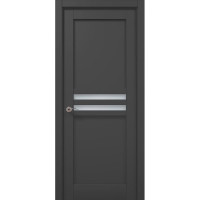 Межкомнатные двери Папа Карло MILLENIUM ML-31 Темно серый супермат