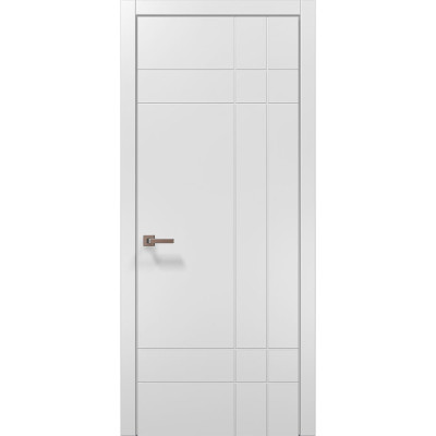 Межкомнатные двери Папа Карло STYLE ST-19 Белый матовый, кромка ABC