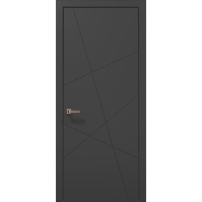 Межкомнатные двери Папа Карло STYLE ST-20 Бетон серый, кромка ABC