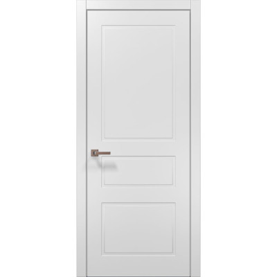 Межкомнатные двери Папа Карло STYLE ST-23 Белый матовый, кромка ABC