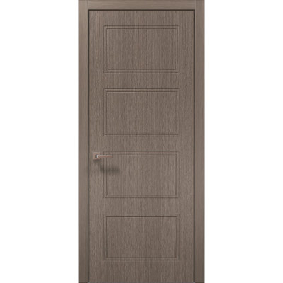 Межкомнатные двери Папа Карло STYLE ST-28 Дуб серый, кромка ABC